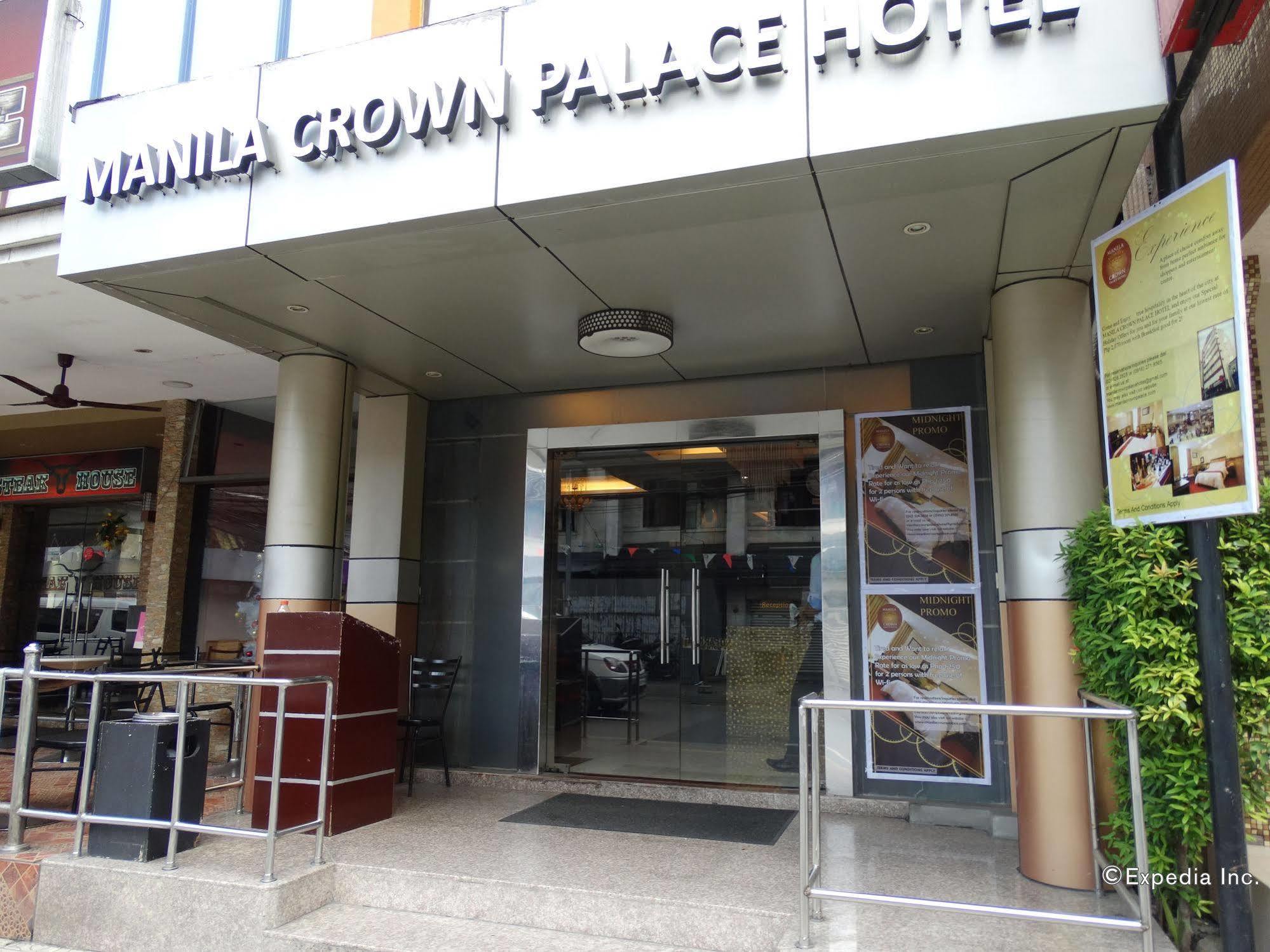 Manila Crown Palace Hotel Bagian luar foto